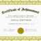 Certificate Of Achievement Template Word Free Clipart Images In Mock Certificate Template