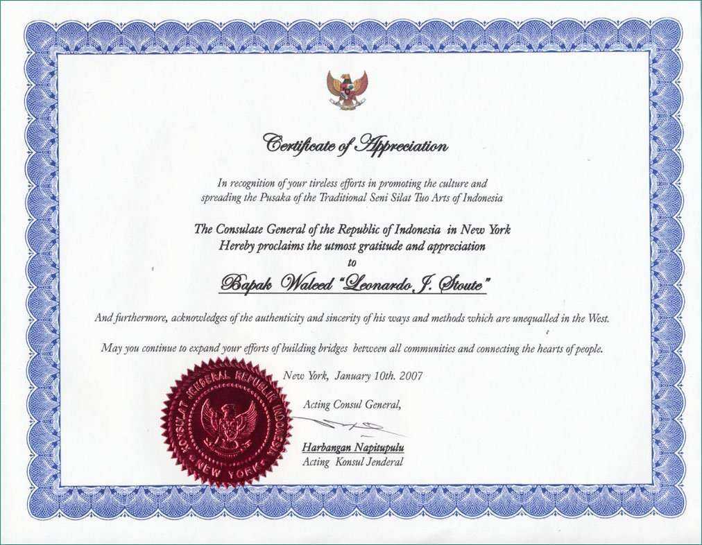Certificate Of Appreciation Template For Seminar Speaker With Gratitude Certificate Template