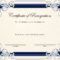 Certificate Template Designs Recognition Docs | Certificate For Certificate Of Participation Template Doc