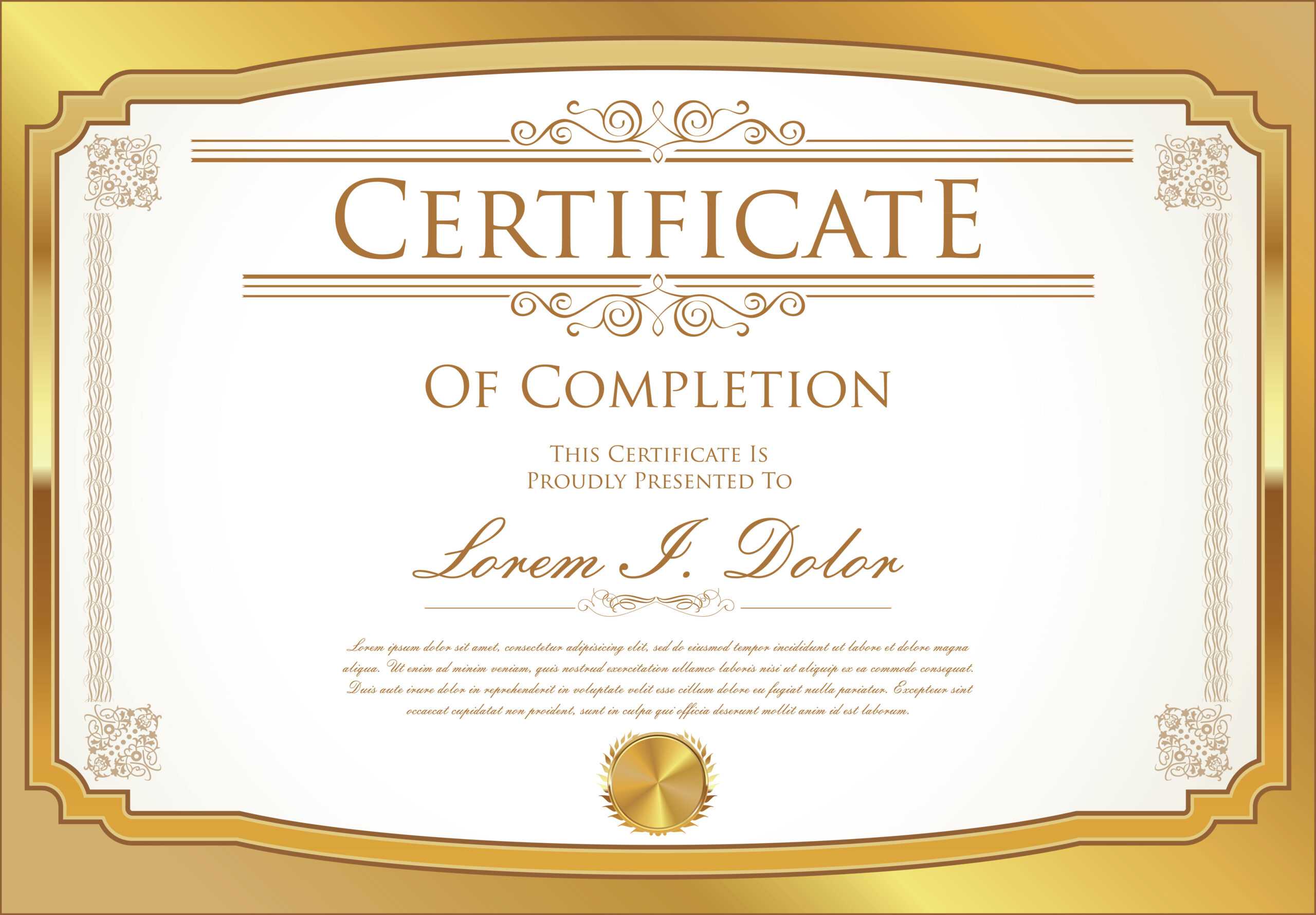 Certificate Template – Download Free Vectors, Clipart In Commemorative Certificate Template