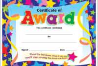 Certificate Template For Kids Free Certificate Templates with Certificate Of Achievement Template For Kids