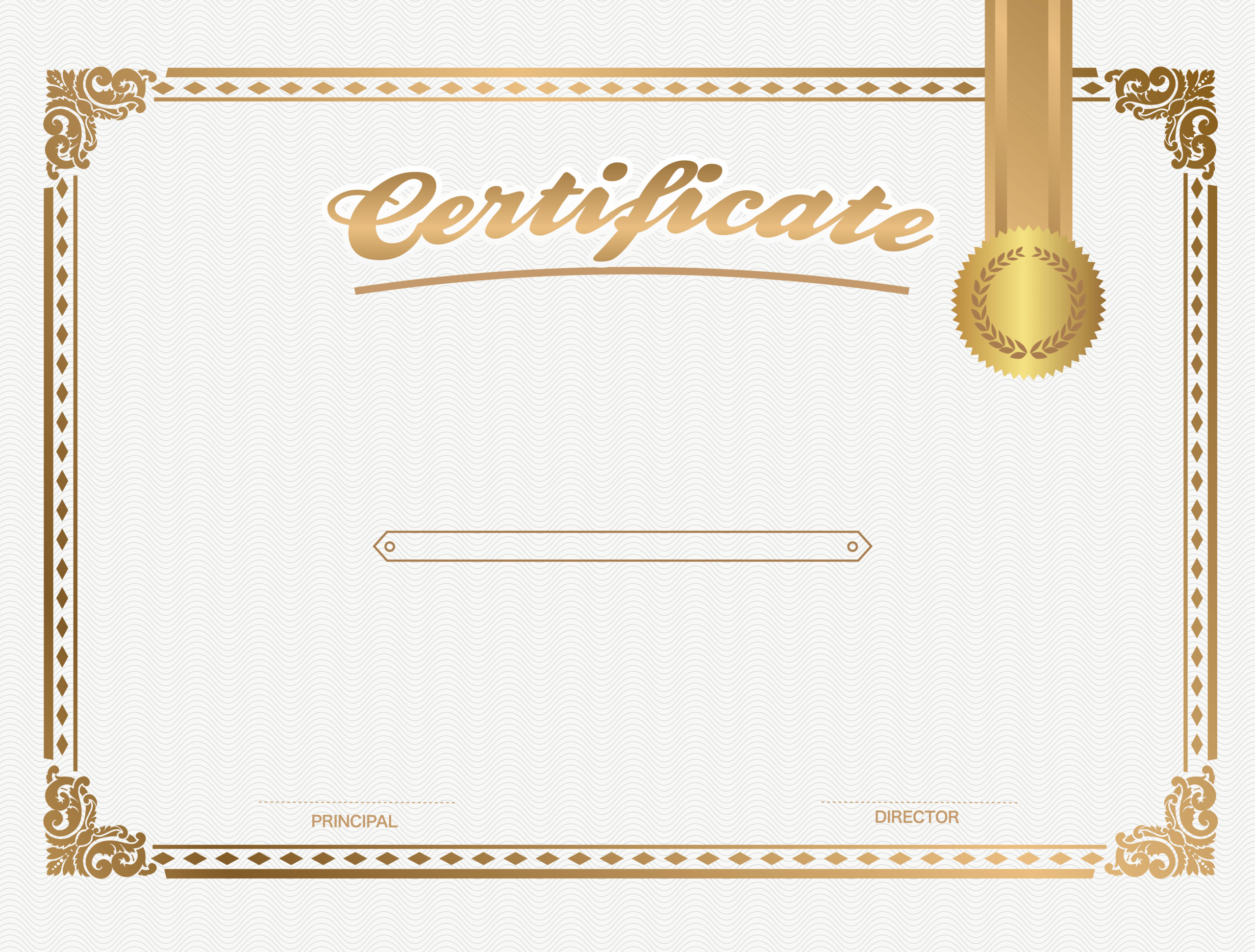 Certificate Template Png Transparent Certificate Template Within High Resolution Certificate Template