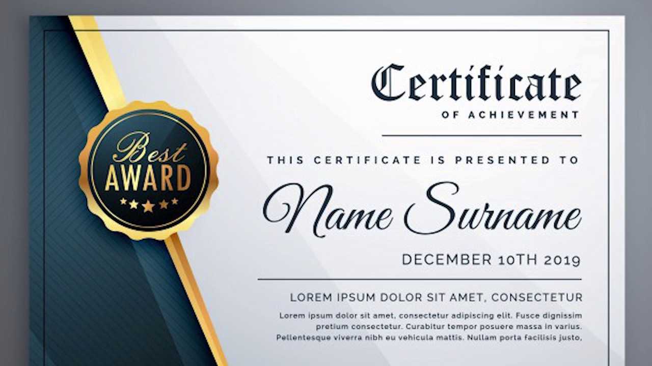 Certificate Template Psd Modern Free Download Gift Photoshop Intended For Gift Certificate Template Photoshop