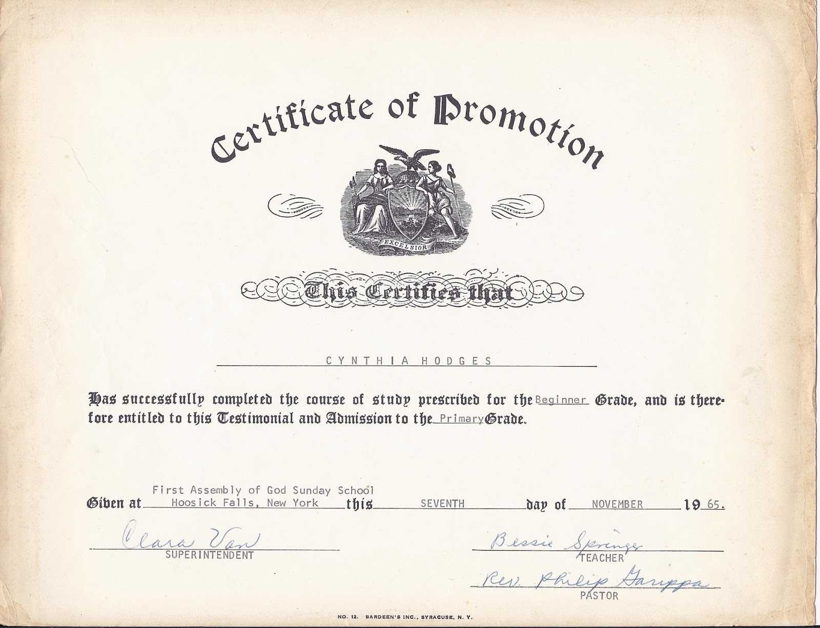 Certificates: Cool Promotion Certificate Template Example Within Officer Promotion Certificate Template
