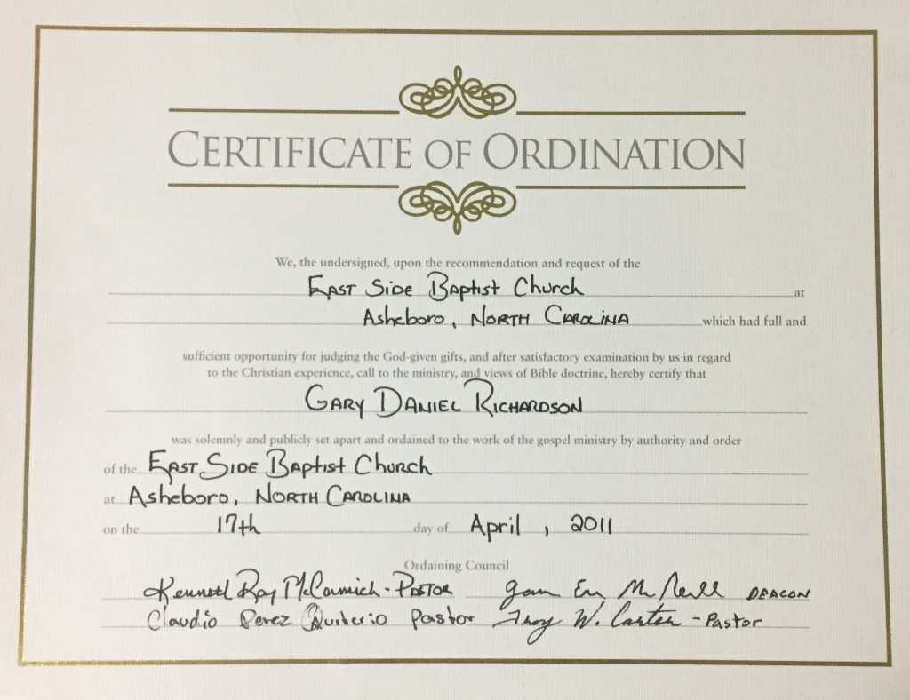 Certificates. Latest Ordination Certificate Template Example In Free Ordination Certificate Template
