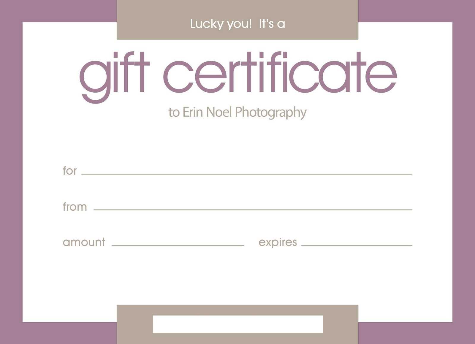 Certificates: Stylish Free Customizable Gift Certificate Throughout Printable Gift Certificates Templates Free