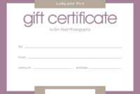 Certificates: Stylish Free Customizable Gift Certificate throughout Publisher Gift Certificate Template