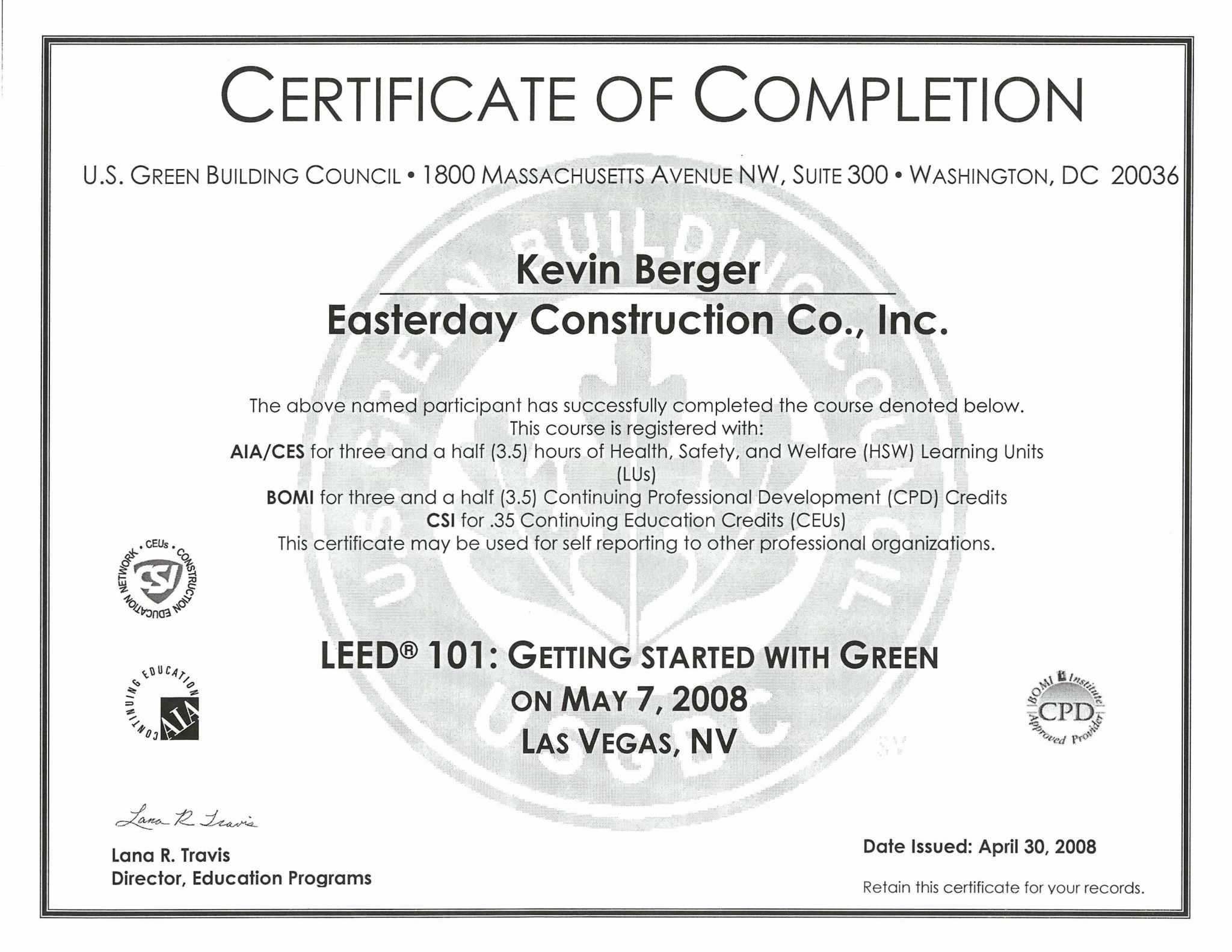 Ceu Certificate Of Completion Template | Lera Mera In Ceu Intended For Construction Certificate Of Completion Template