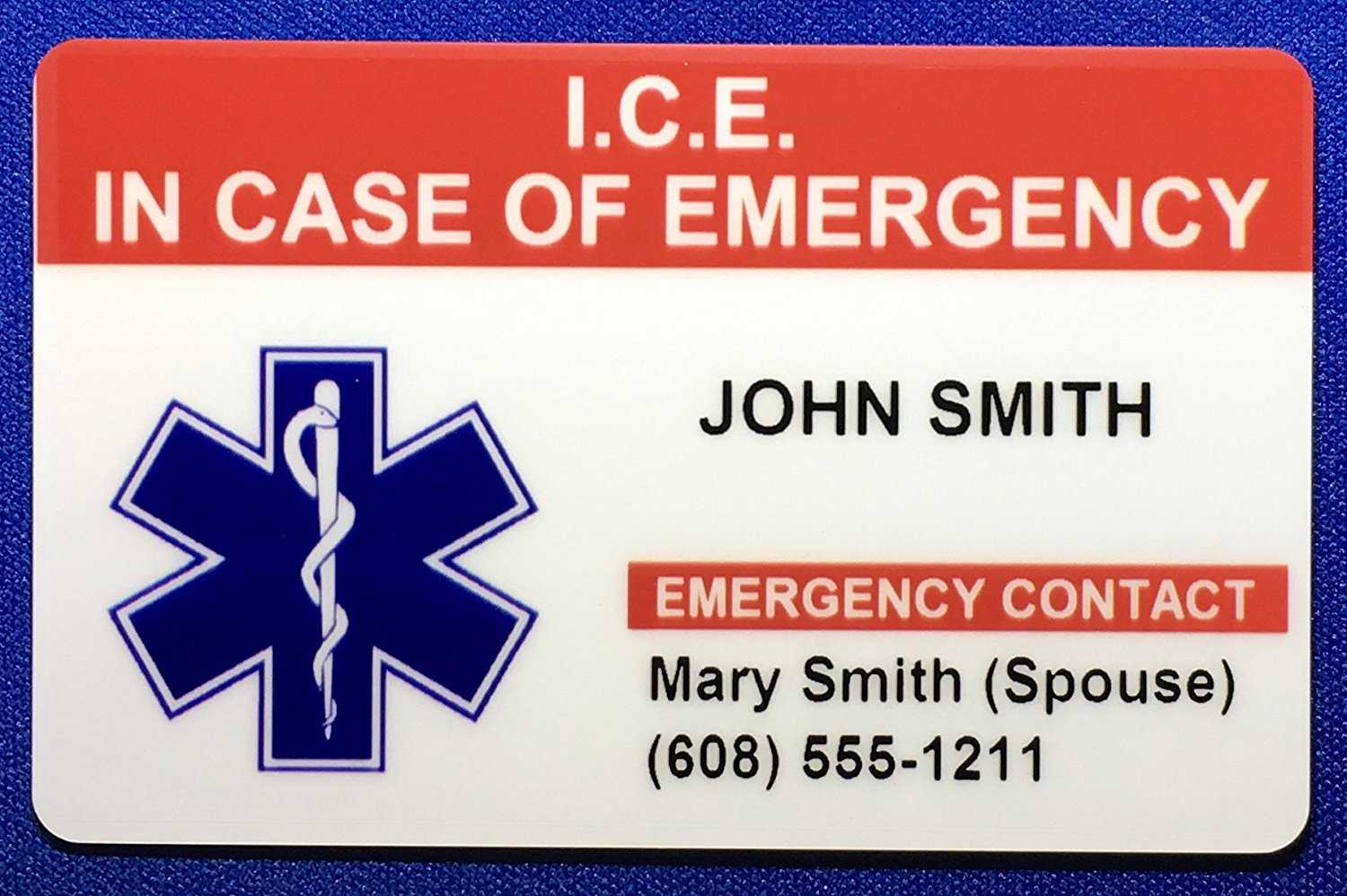 Cheap Emergency Card Template, Find Emergency Card Template Pertaining To In Case Of Emergency Card Template