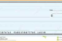 Checks Template Word | Template Business throughout Blank Check Templates For Microsoft Word