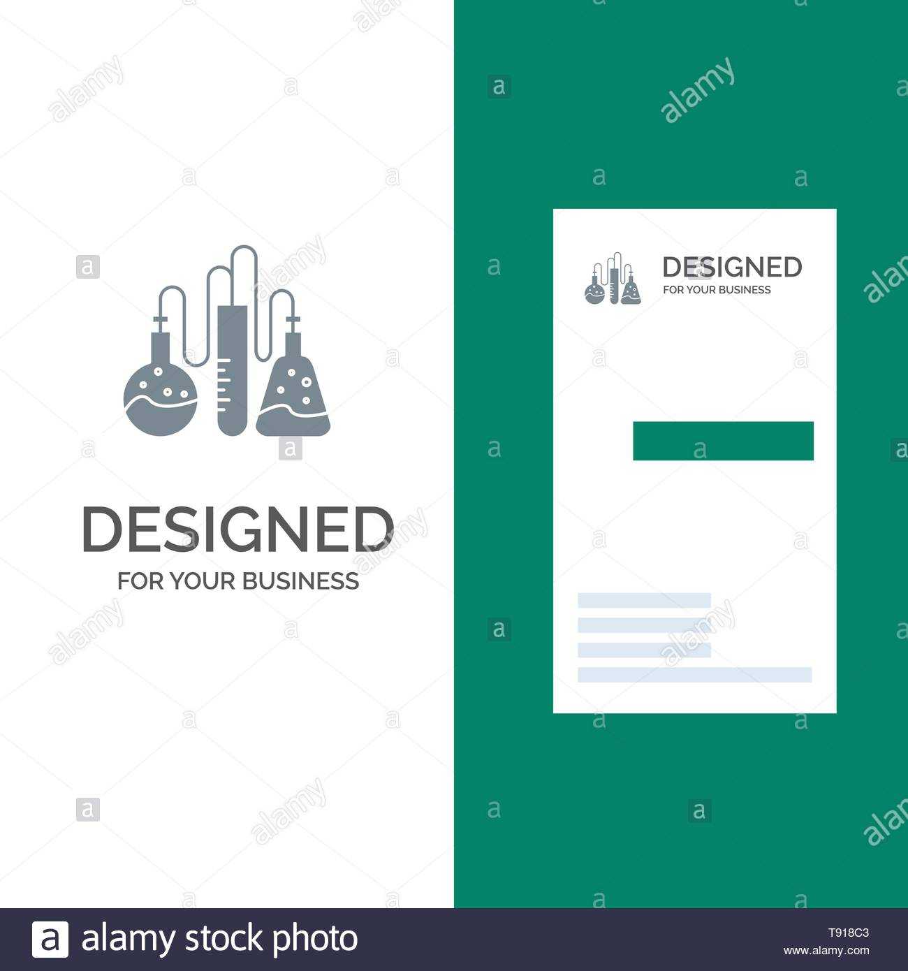 Chemical, Dope, Lab, Science Grey Logo Design And Business Within Dope Card Template