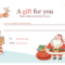 Christmas Gift Certificate – Download A Free Personalized Pertaining To Christmas Gift Certificate Template Free Download