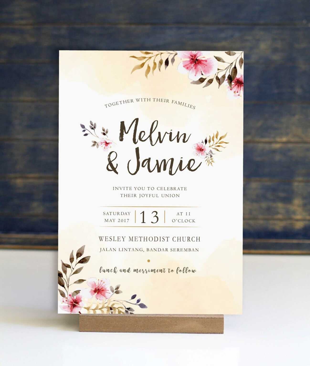 Church Invite Cards Template