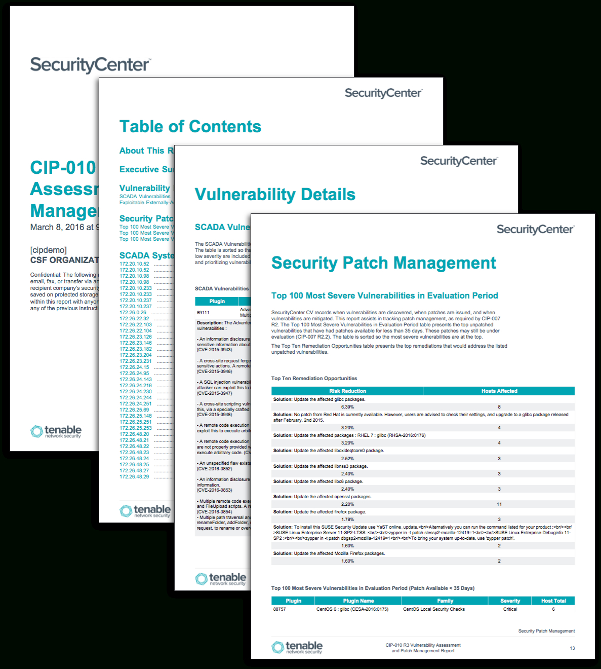 Cip 010 R3 Vulnerability Assessment And Patch Management Inside Threat Assessment Report Template