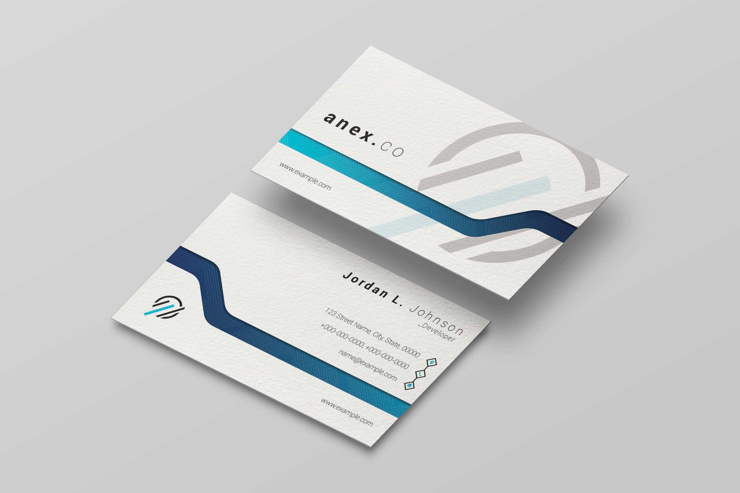 Clean Business Card Template | Professional Business Card Intended For Professional Name Card Template