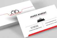 Clean Illustrator Business Card Design With Free Template Download throughout Visiting Card Illustrator Templates Download