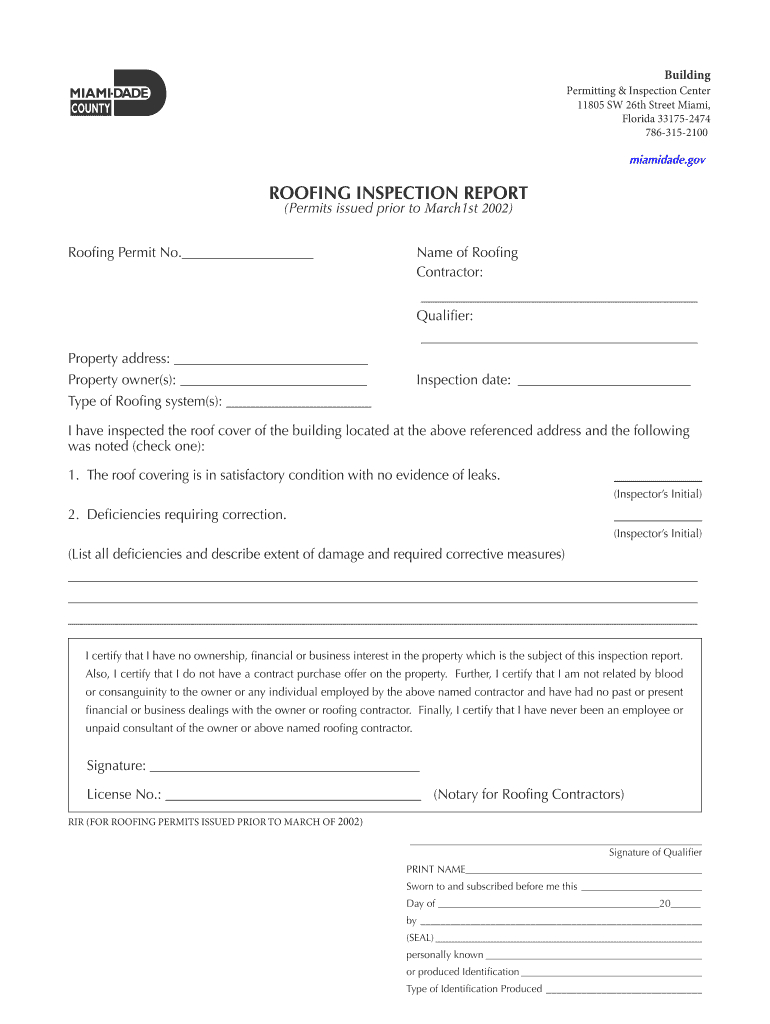 Clear Roof Report Dowload - Fill Online, Printable, Fillable With Regard To Roof Inspection Report Template