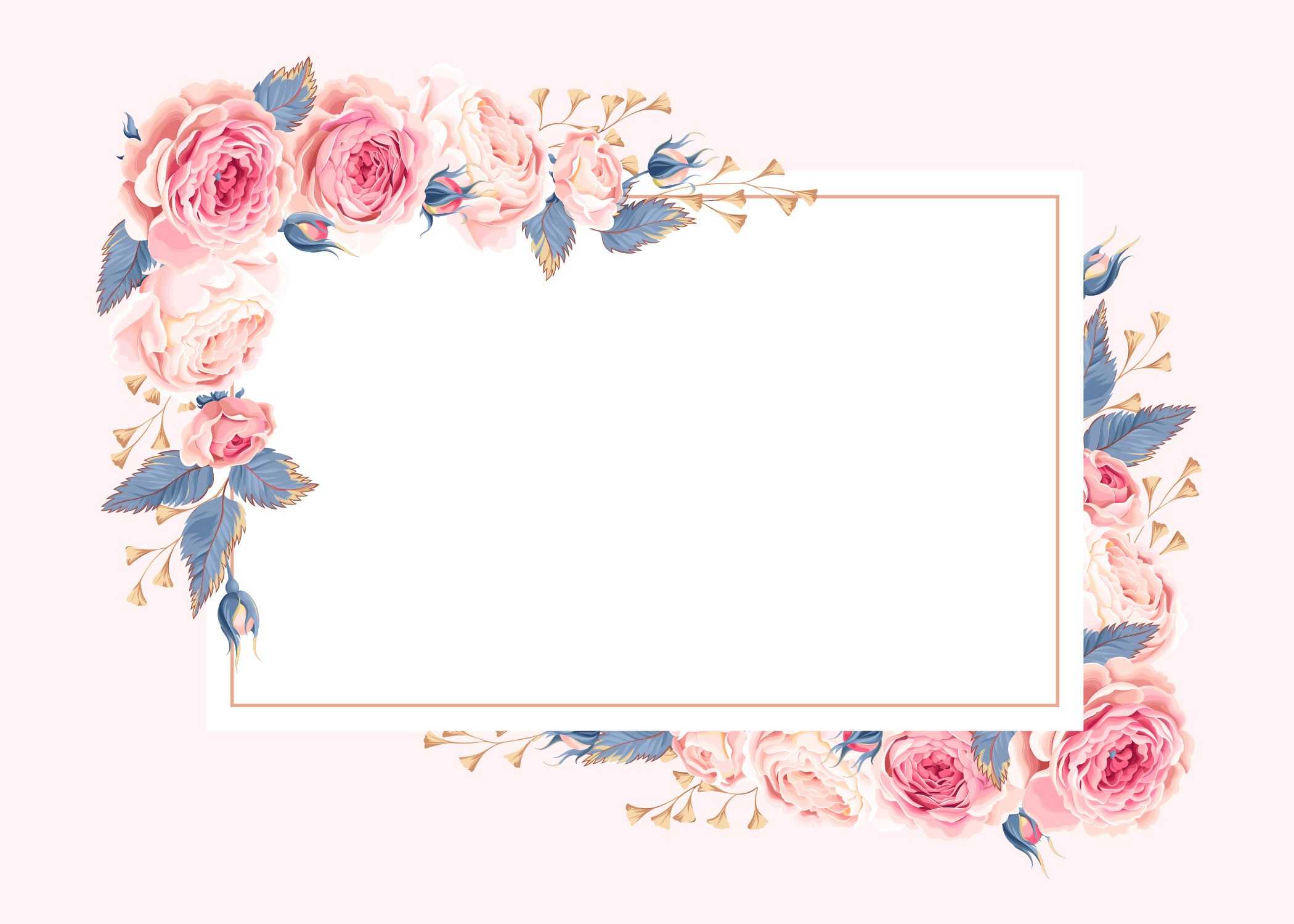 Climbing Roses – Rsvp Card Template (Free In 2019 | Greeting Inside Free Printable Blank Greeting Card Templates