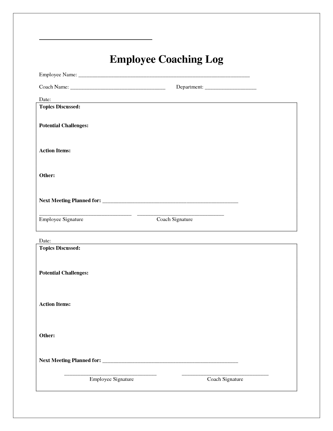 Coaching Log Template – Google Search | Coaching, Templates With Coaches Report Template
