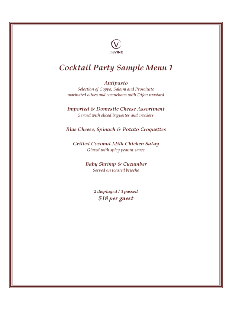 Cocktail Menu Template – 2 Free Templates In Pdf, Word Throughout Cocktail Menu Template Word Free