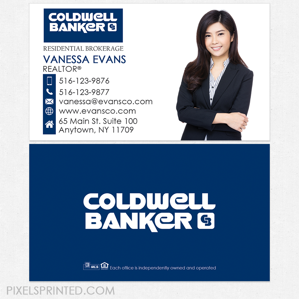 Coldwell Banker Business Card Template