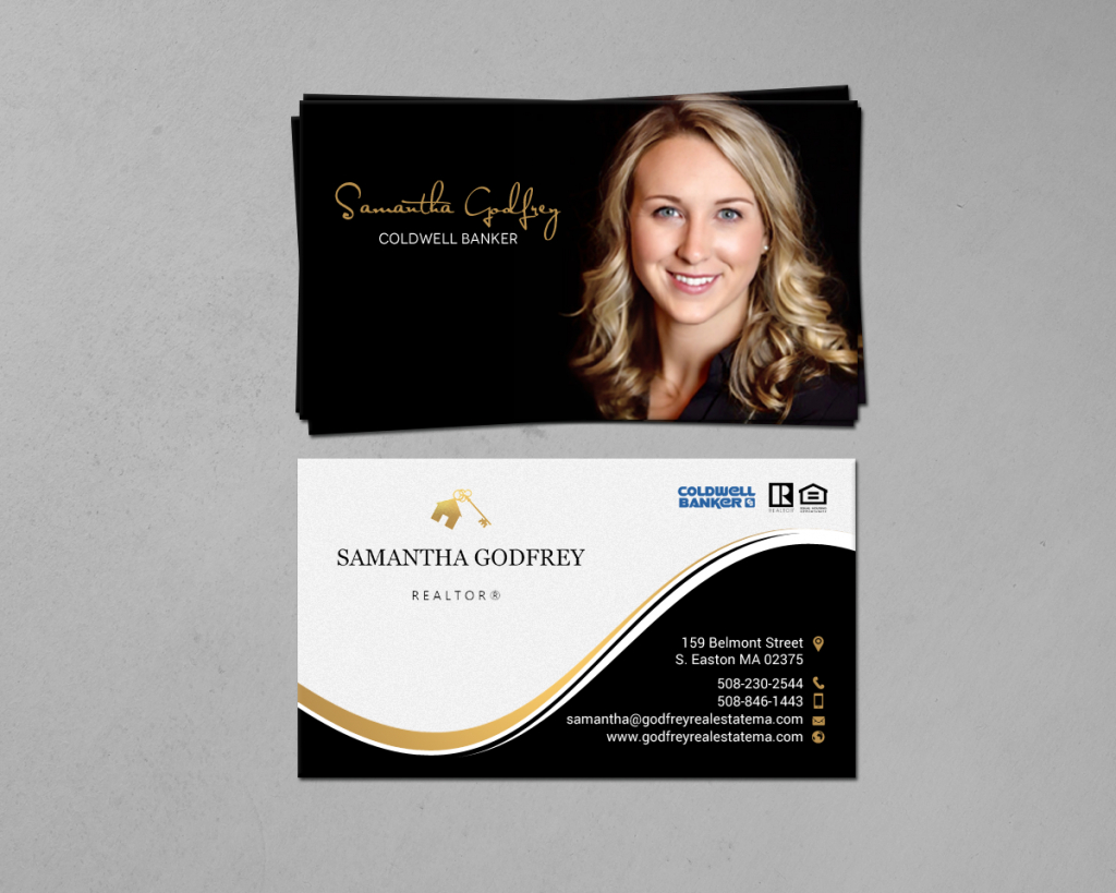 Coldwell Banker Real Estate Business Cards Modern Inside Coldwell Banker Business Card Template