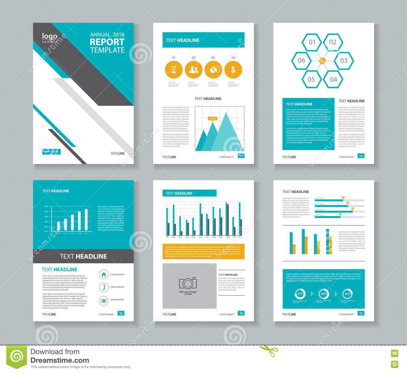 Company Profile ,annual Report , Brochure , Flyer, Layout Inside Annual Report Template Word