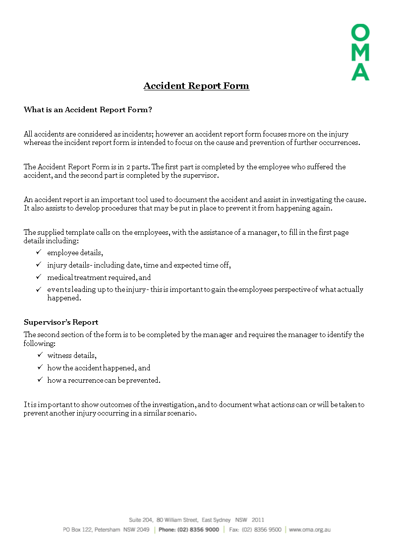 Construction Job Site Incident Report Form | Templates At Throughout Construction Accident Report Template