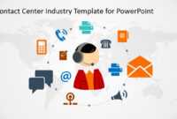 Contact Center Industry Powerpoint Template intended for Powerpoint Templates For Communication Presentation