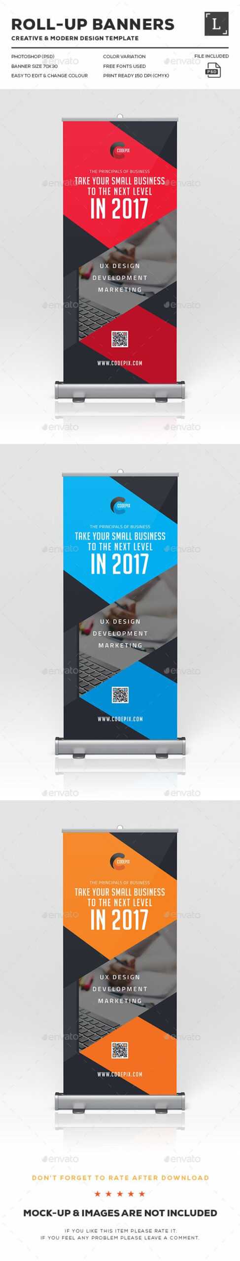Corporate Roll Up Banner Design Template – Signage Print In Outdoor Banner Design Templates