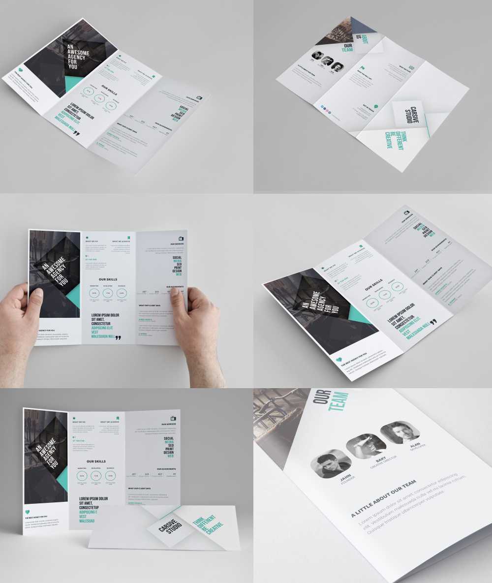 3 Fold Brochure Template Free