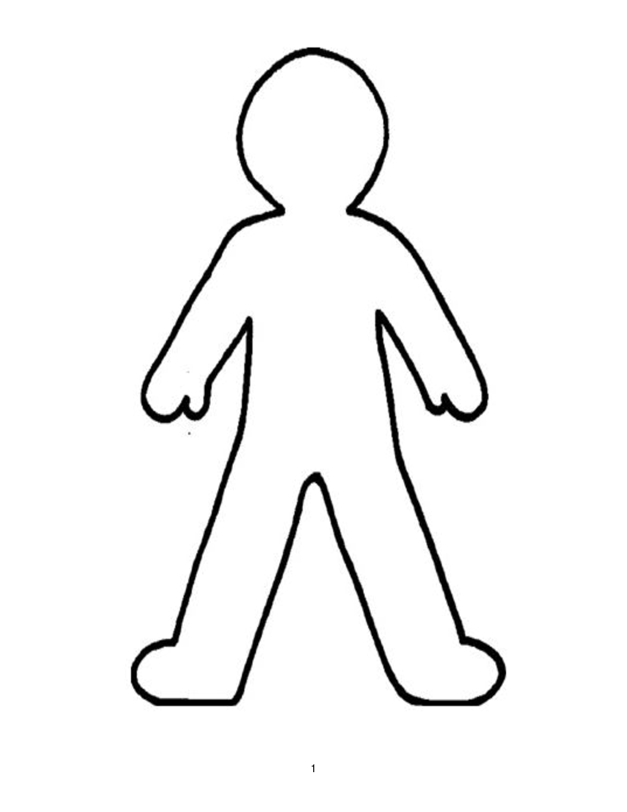 Counseling Tools | The School Counselor Kind – Clipart Best Regarding Blank Body Map Template