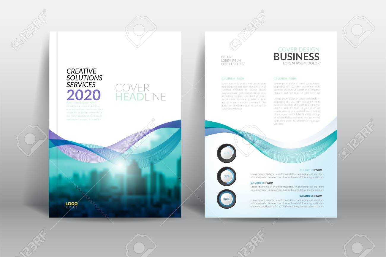 Cover Design Template, Annual Report Cover, Flyer, Presentation,.. Inside Cover Page For Annual Report Template