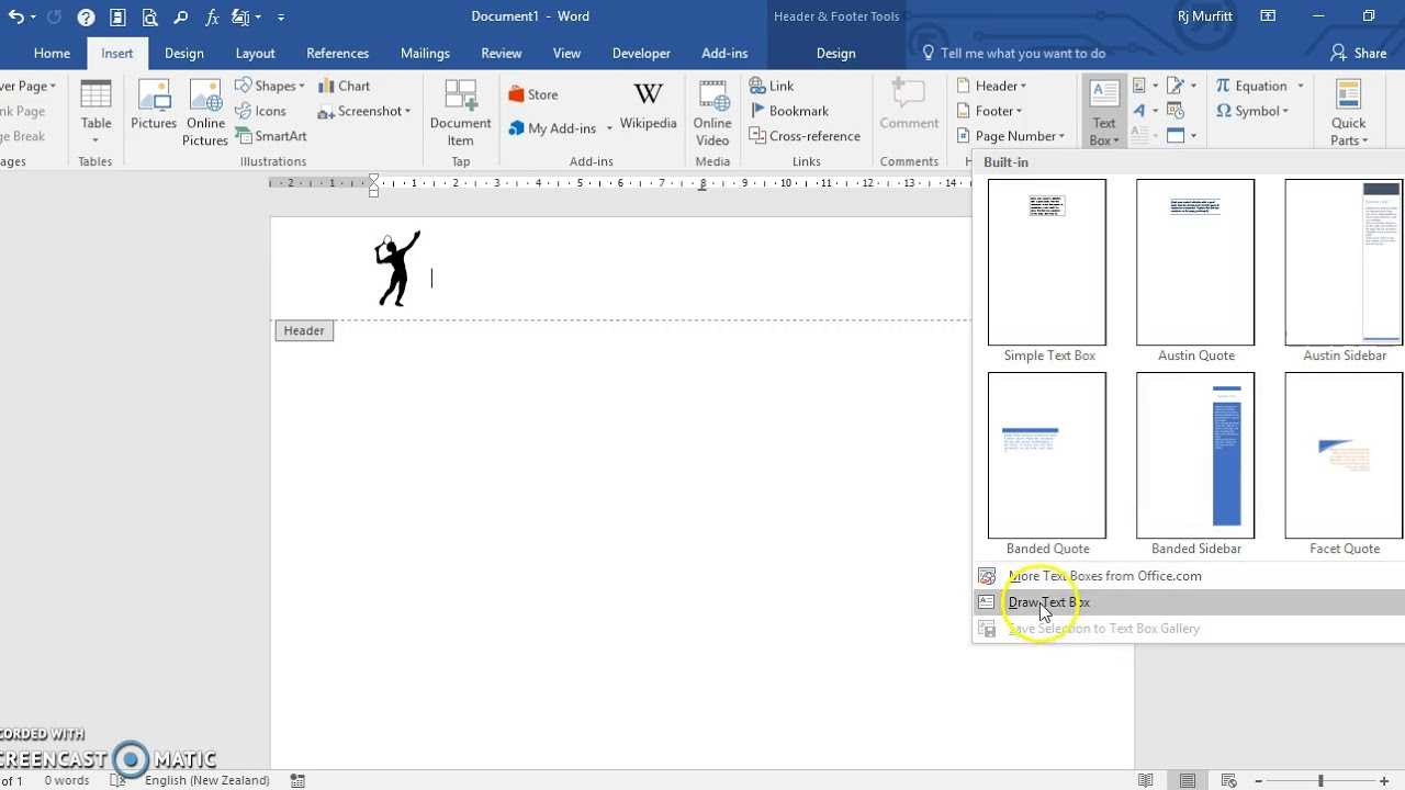 Create A Letterhead Template In Microsoft Word 2016 Intended For How To Save A Template In Word