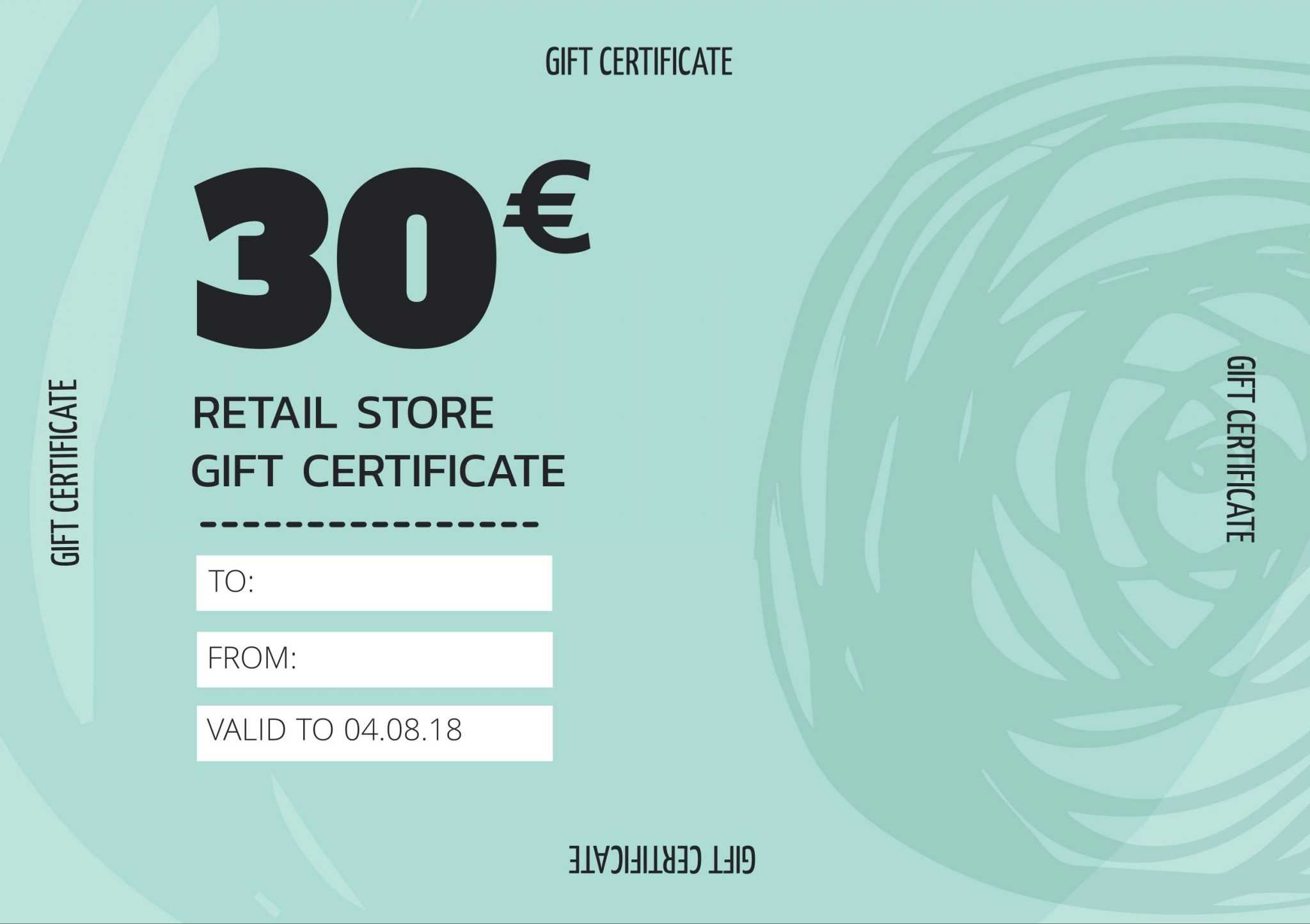 Create Personalized Gift Certificate Templates & Vouchers Pertaining To Restaurant Gift Certificate Template