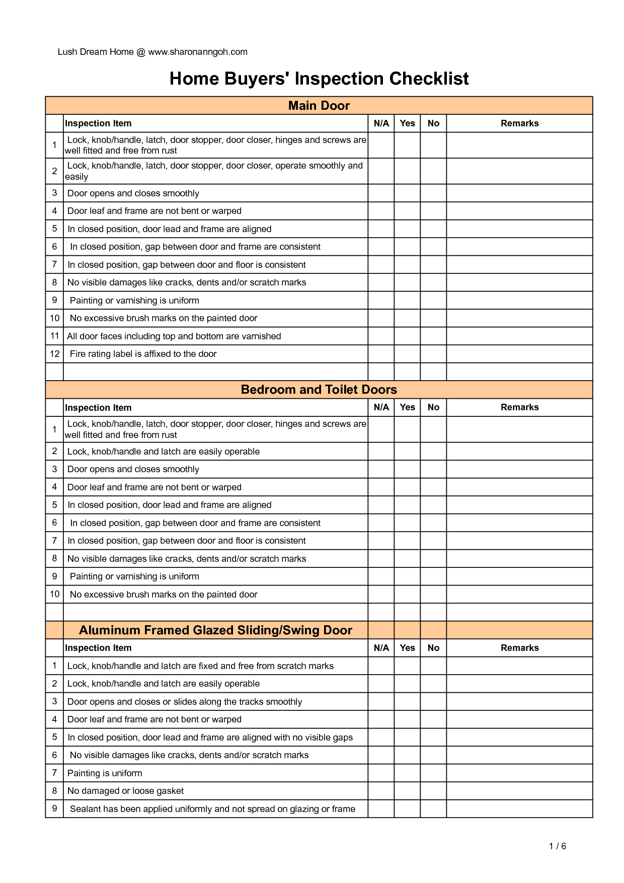 Creating A Home Inspection Checklist Using Microsoft Excel Regarding Home Inspection Report Template Pdf