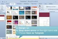 Creating And Setting A Default Template Or Theme In Powerpoint for Powerpoint Default Template