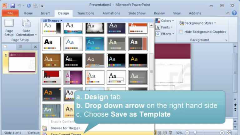 Powerpoint Default Template