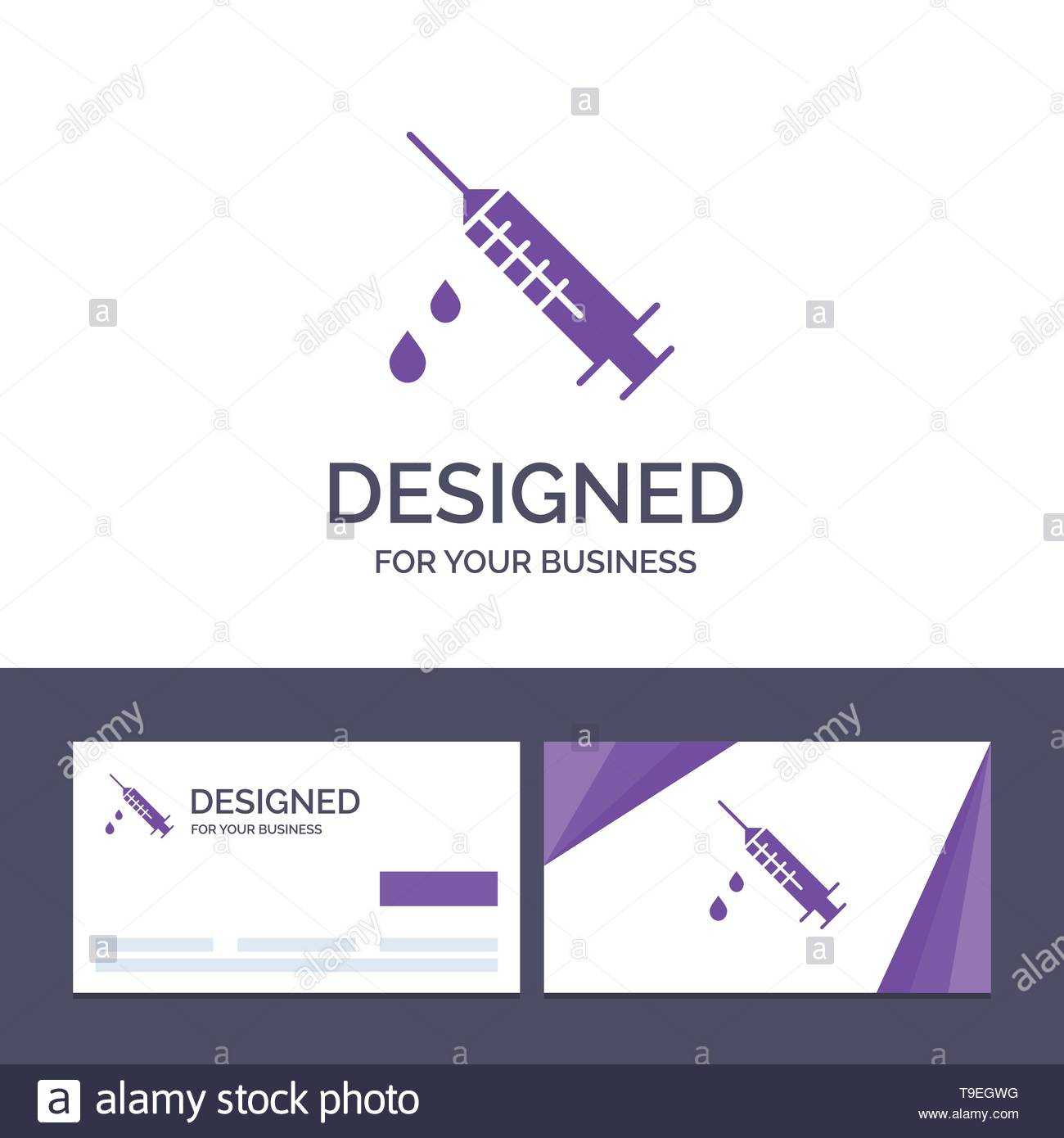 Creative Business Card And Logo Template Dope, Injection For Dope Card Template