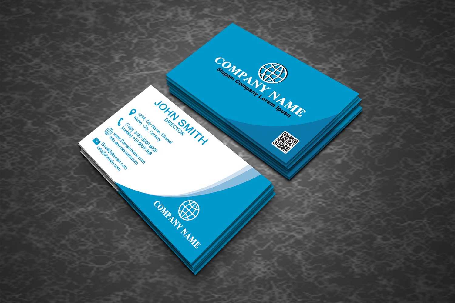 Creative Business Card Template For Buisness Card Template