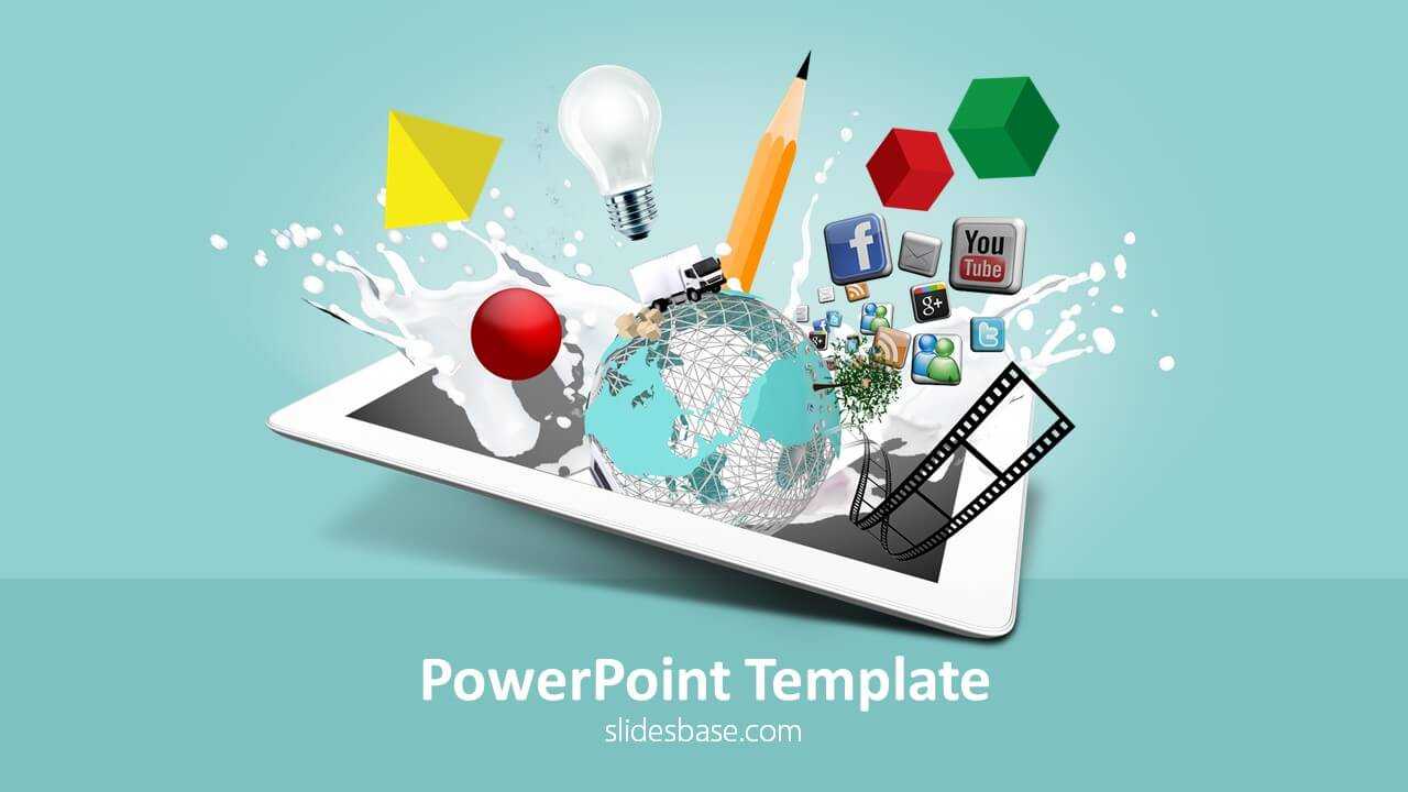 Creative Design Powerpoint Template Within Multimedia Powerpoint Templates