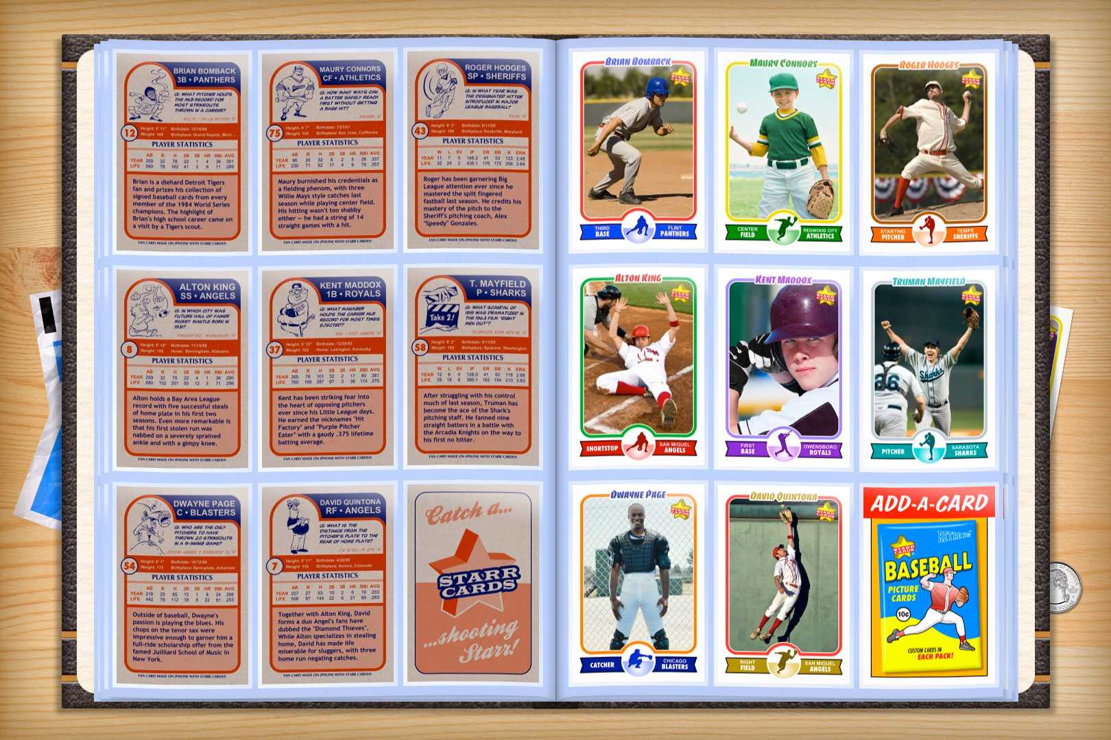 Custom Baseball Cards – Retro 75™ Series Starr Cards With Regard To Custom Baseball Cards Template