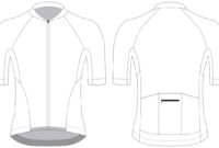 Custom Blank Cycling Jersey Design Template - Cyclingbox pertaining to Blank Cycling Jersey Template