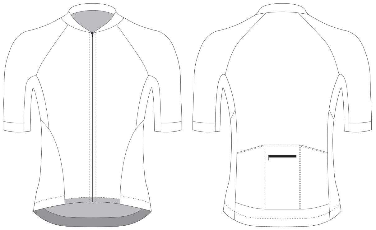 Custom Blank Cycling Jersey Design Template – Cyclingbox Pertaining To Blank Cycling Jersey Template