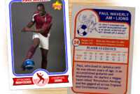 Custom Soccer Cards - Retro 75™ Series Starr Cards inside Soccer Trading Card Template