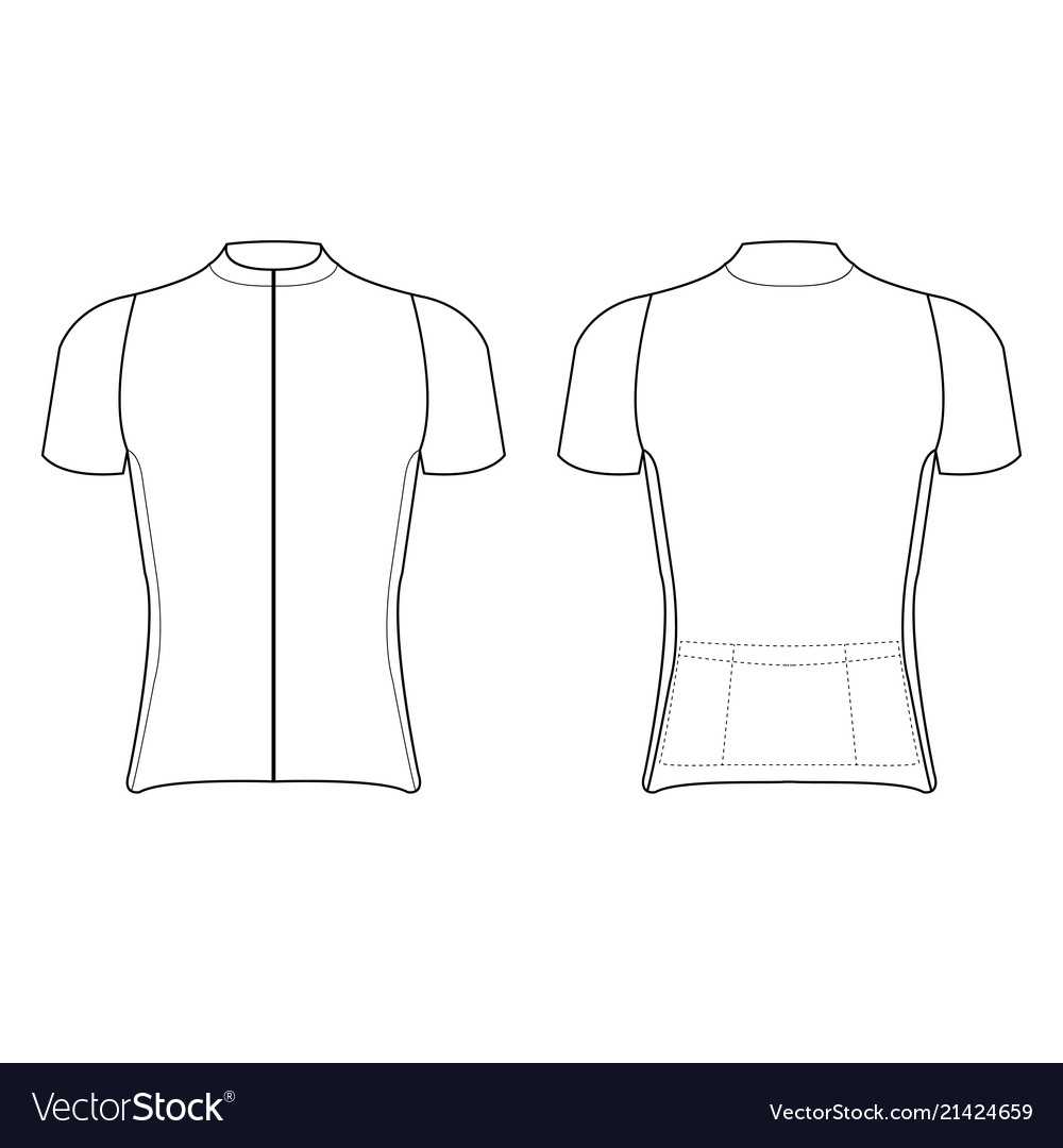 Cycling Jersey Design Blank Of Cycling Jersey Throughout Blank Cycling Jersey Template