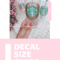 Decal Size Guide For Starbucks Cold And Hot Cups | Starbucks Intended For Starbucks Create Your Own Tumbler Blank Template