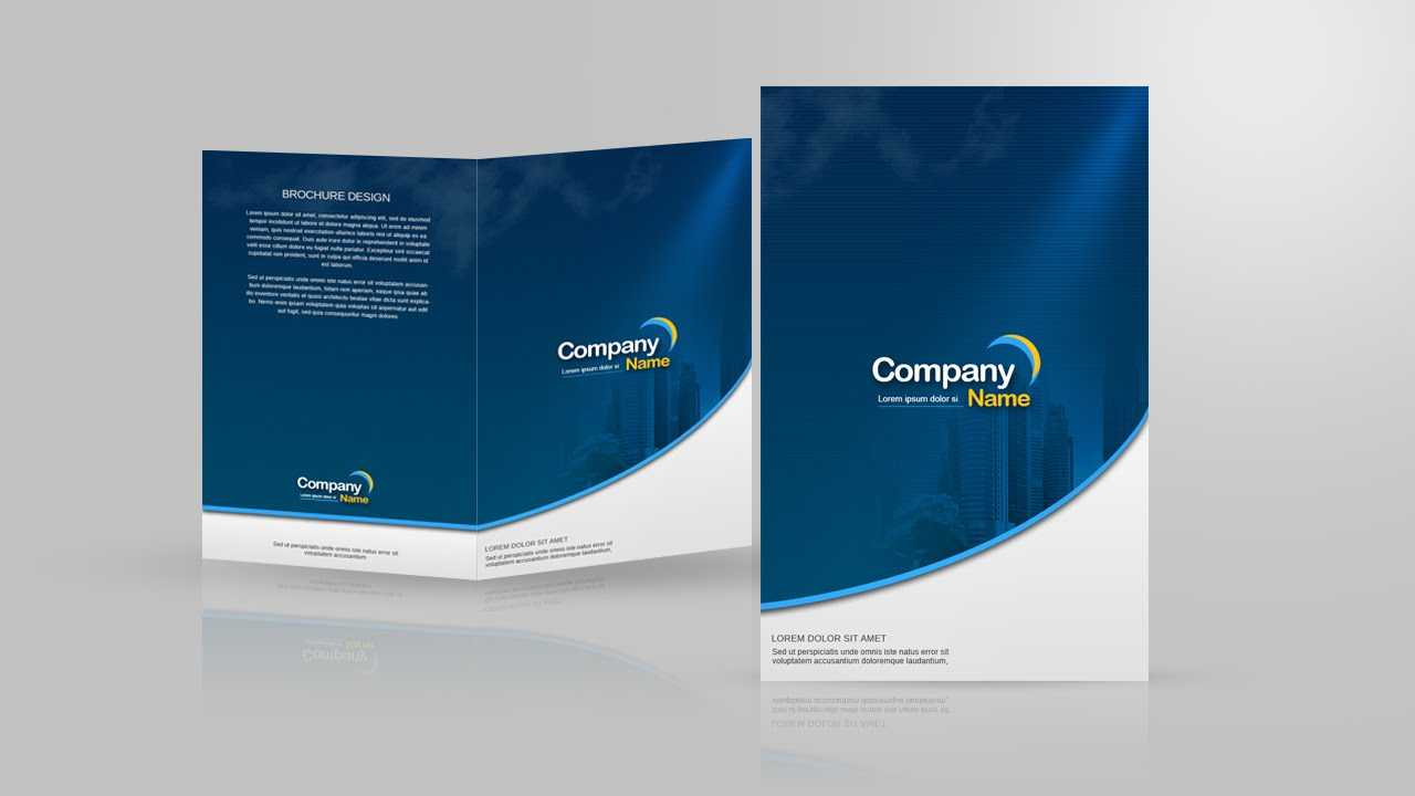 Design A Two Fold Brochure In Photoshop Throughout 2 Fold Brochure Template Psd