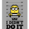 Despicable Me | Minion Dave – I Didn't Do It Postcard With Regard To Minion Card Template