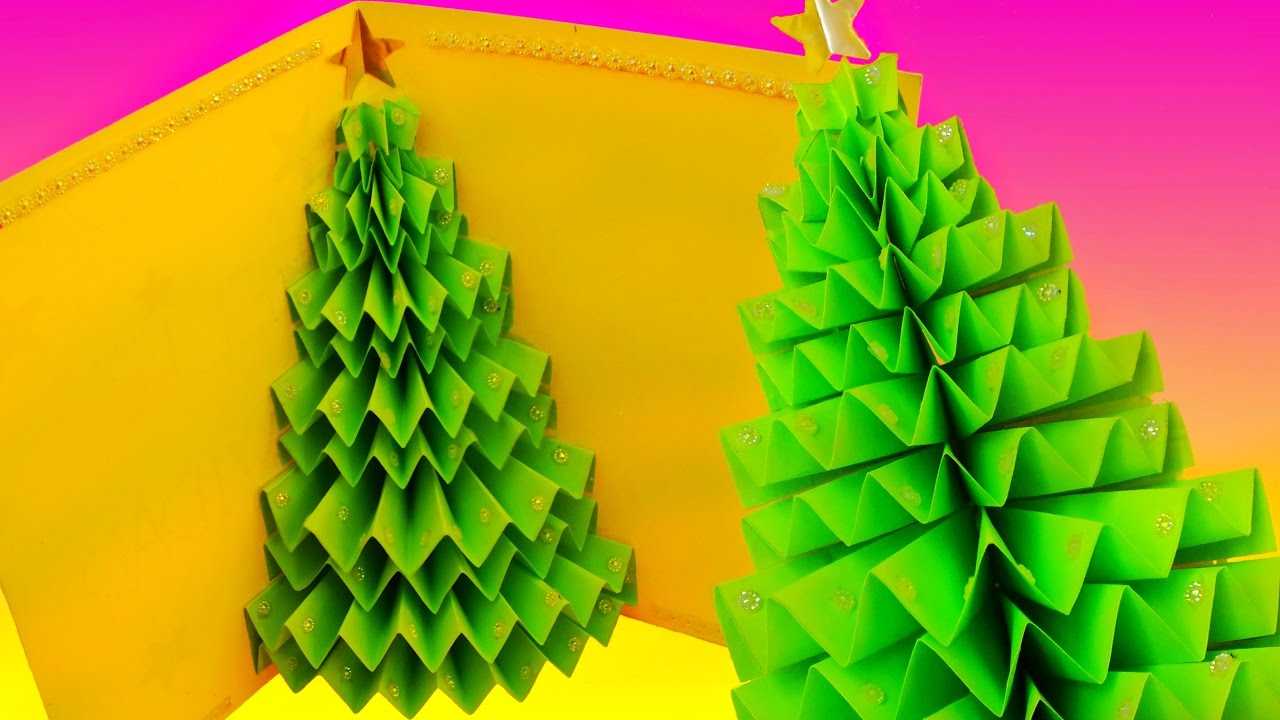 Diy 3D Christmas Tree Pop Up Card – Greeting Card Pertaining To 3D Christmas Tree Card Template